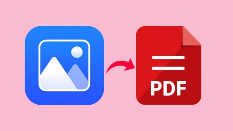 How to Convert Images to PDF Without Apps