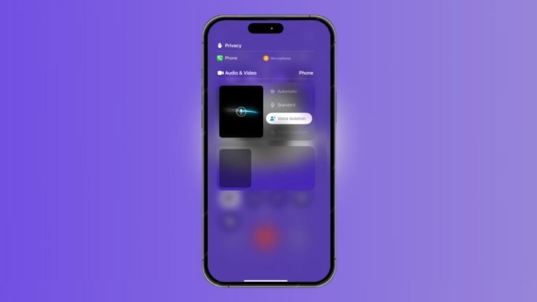 How to Turn On Voice Isolation on Apple iPhone | TechBicon
