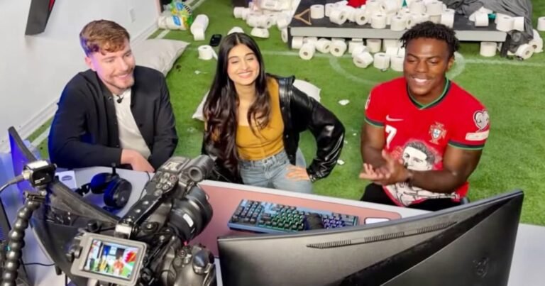 Payal Gaming, IshowSpeed, Mr Beast, and other creators collab