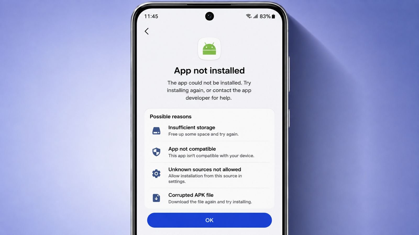 Fix App Not Installed Error on Android